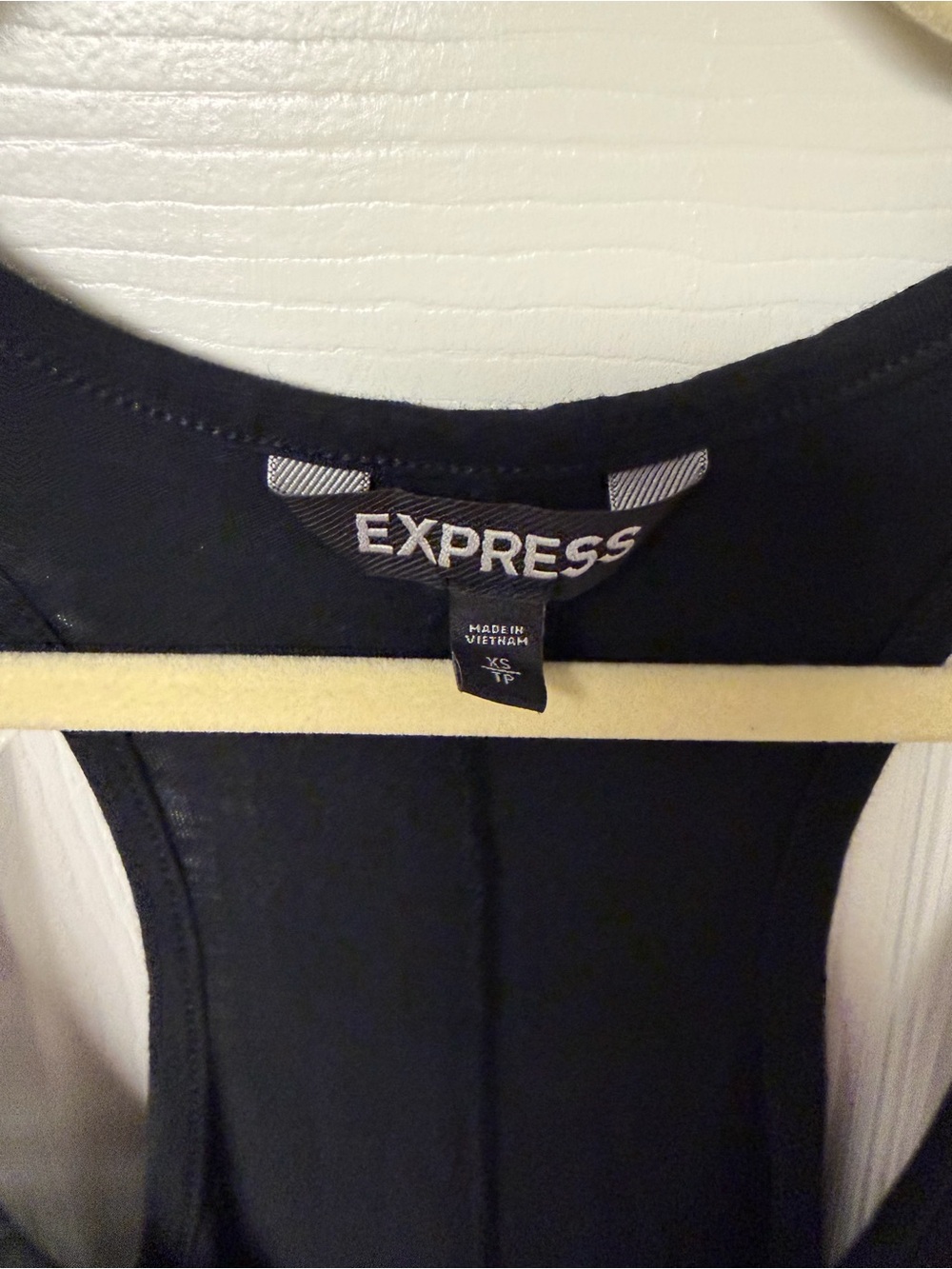 Express Sleeveless Maxi Dress Blue, Olive Green Stripe, Black, Plum XS Summer - Picture 7 of 7